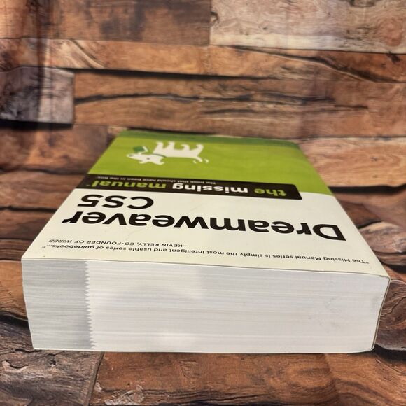 Dreamweaver CS5 Missing Manual Adobe Web Design O'Reilly HTML CSS Guide Book - Picture 6 of 15